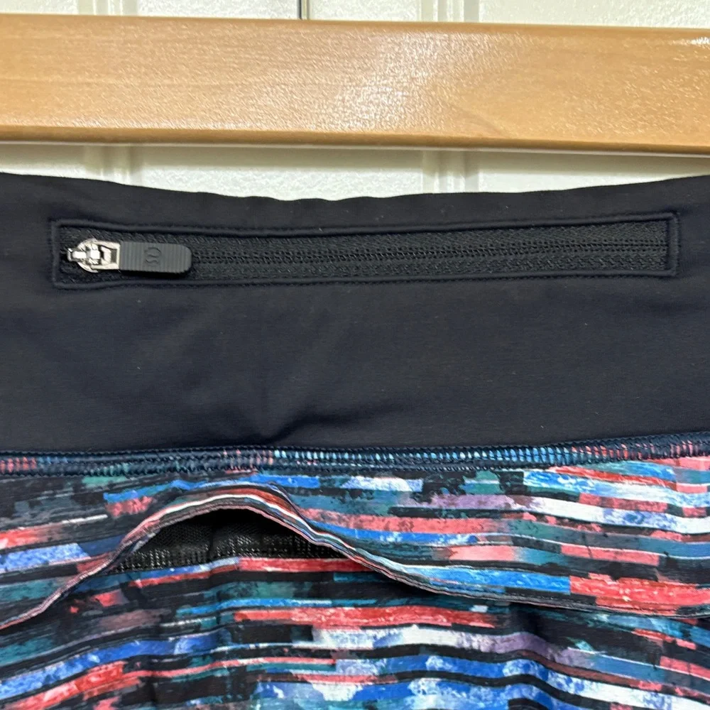 Lululemon Play Off the Pleats Hinshu Alpine Multicolor Striped Women's Skirt Sko